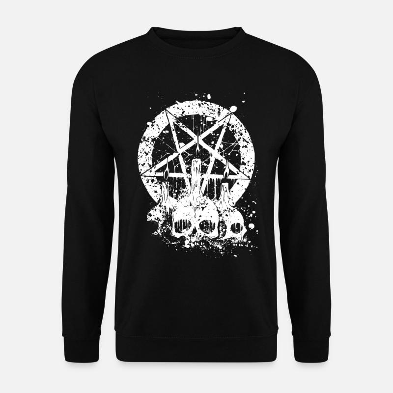 Gothic Skull - Unisex Pullover - Schwarz