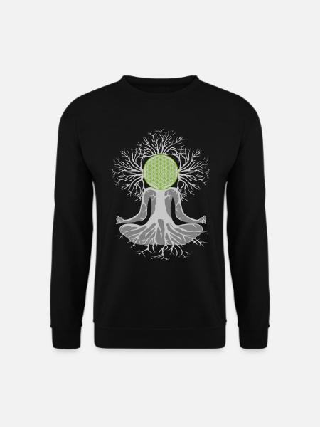 Herzchakra - Unisex Pullover - Schwarz