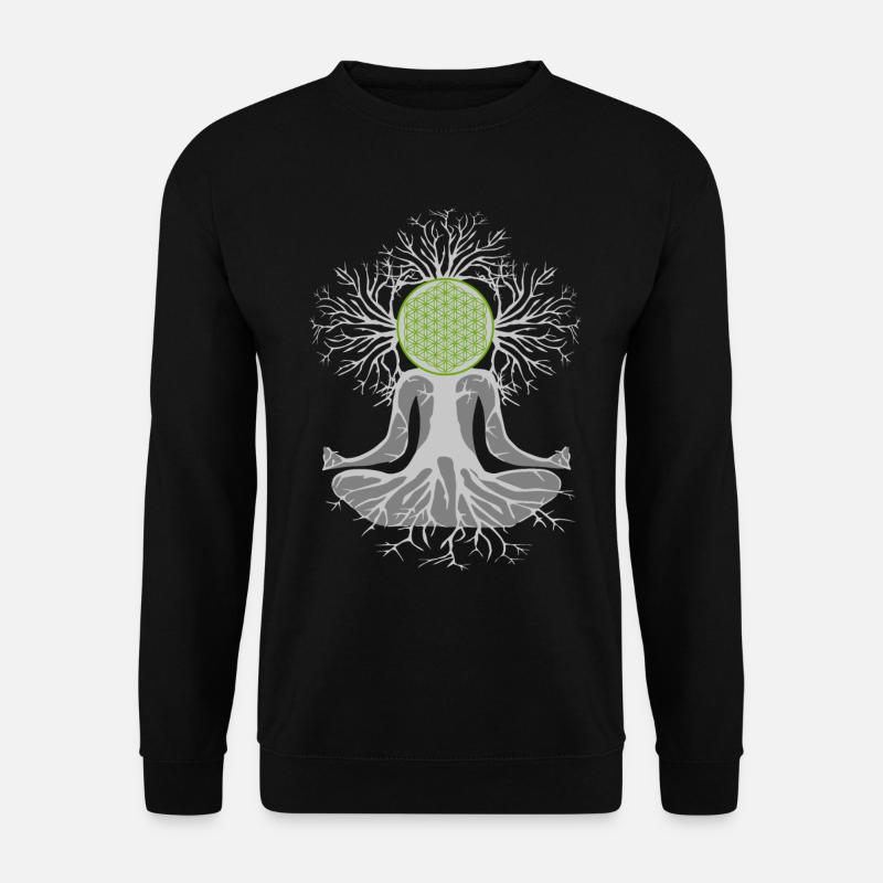 Heart Chakra - Unisex Sweatshirt - black