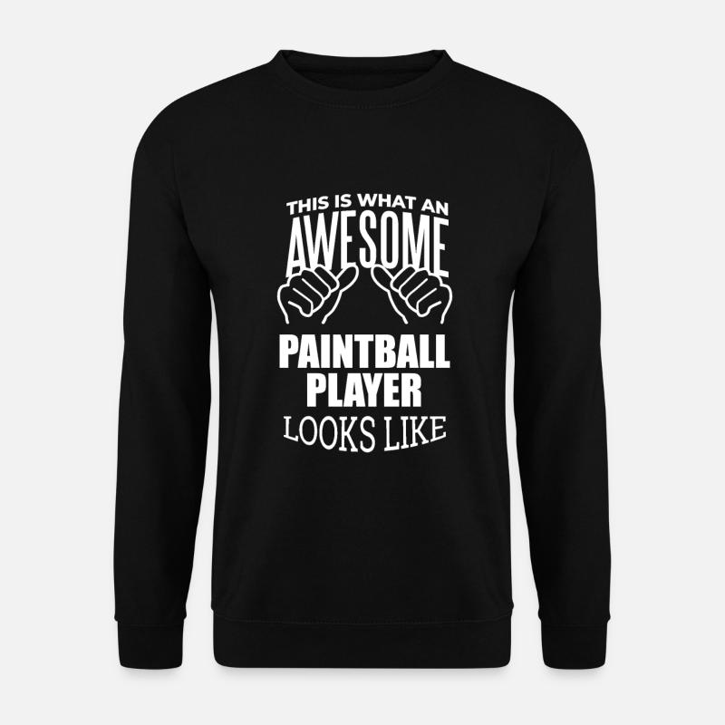 Paintball - Unisex Pullover - Schwarz