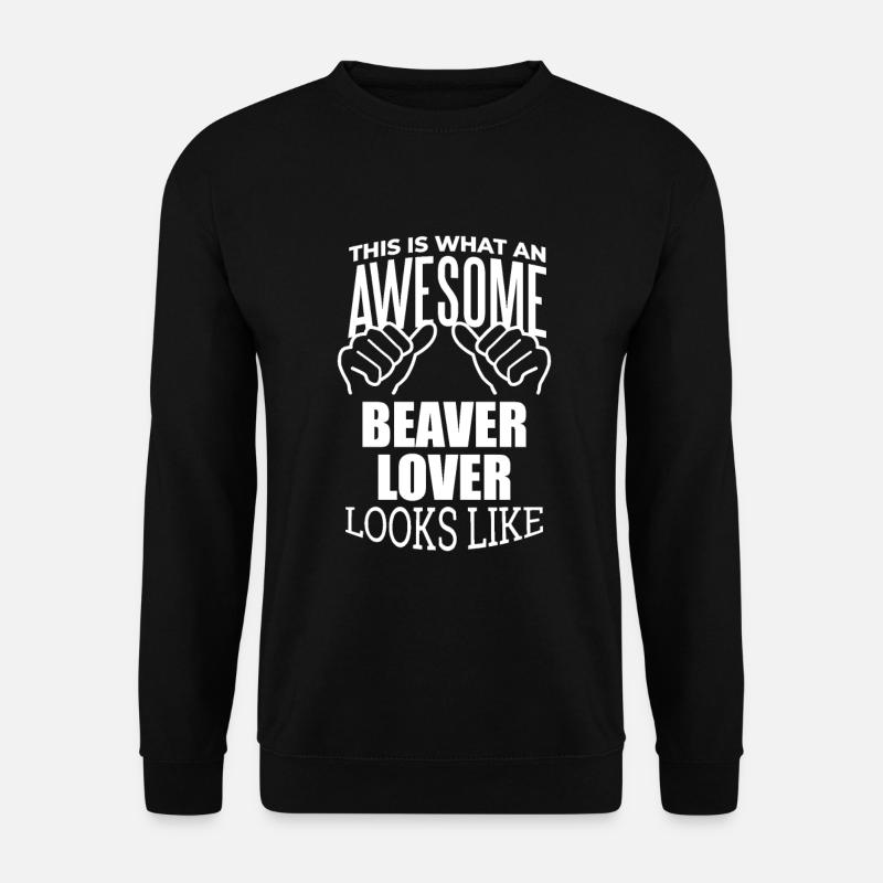 Beaver - Unisex Sweatshirt - black