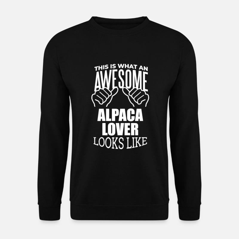 Alpaka - Unisex Pullover - Schwarz