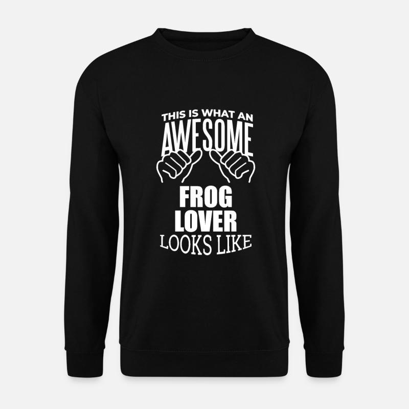 Frosch - Unisex Pullover - Schwarz