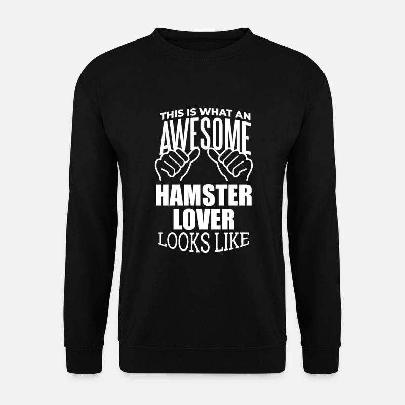 Hamster - Unisex Pullover - Schwarz