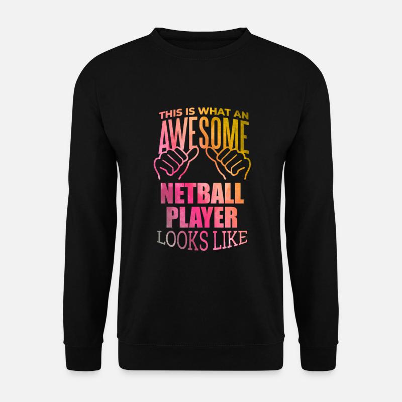 Netzball - Unisex Pullover - Schwarz
