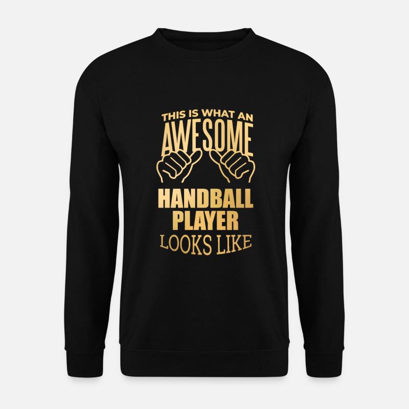 Handball - Unisex Pullover - Schwarz