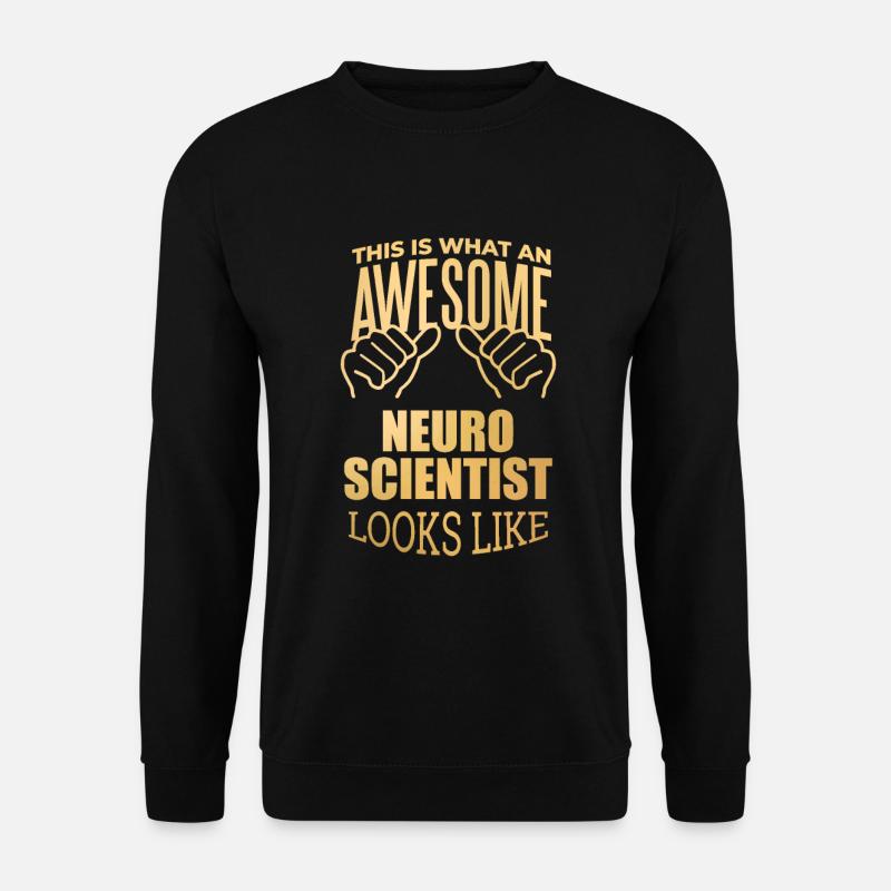 Neurowissenschaften - Unisex Pullover - Schwarz