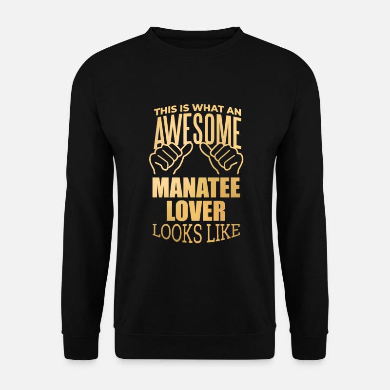 Manatee - Unisex Sweatshirt - black