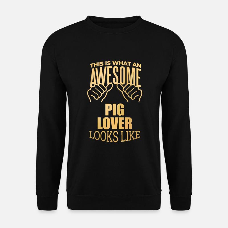 Pig - Unisex Sweatshirt - black