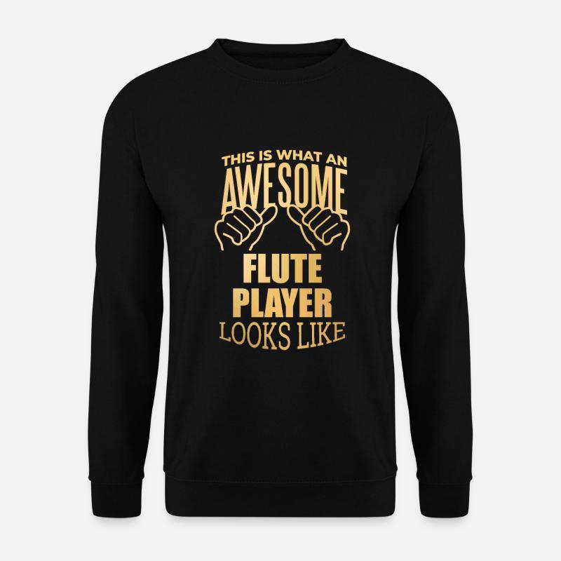 Flute - Unisex Sweatshirt - black