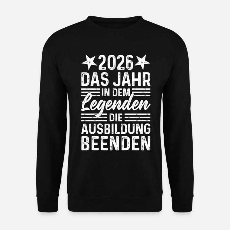 2026 Year Legends Finish Education - Unisex Sweatshirt - black
