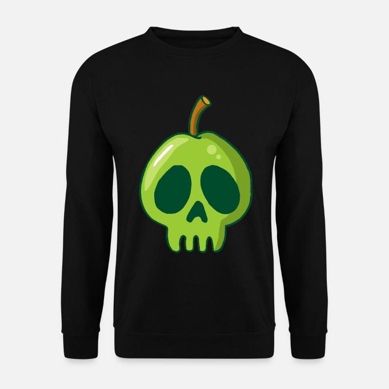 Apfelschädel - Unisex Pullover - Schwarz