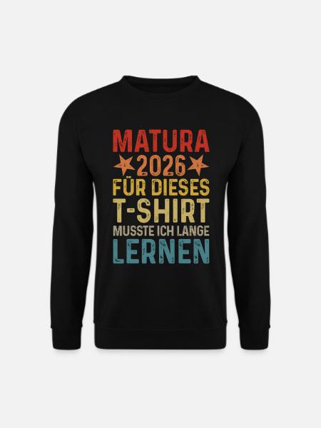 Matura 2026 - Unisex Sweatshirt - black