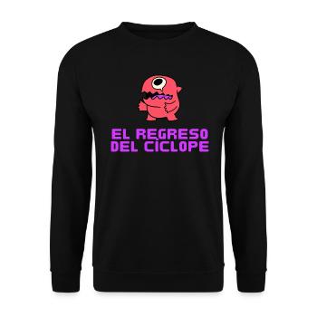 El regreso del Ciclope - Unisex Pullover - Schwarz - Vorne - Alina (178cm) & Michal (187cm)