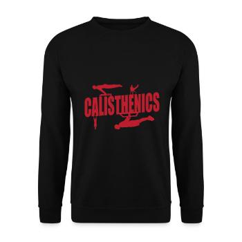 Callisthénie - Sweat-shirt Unisexe - noir - Devant - Alina (178cm) & Michal (187cm)