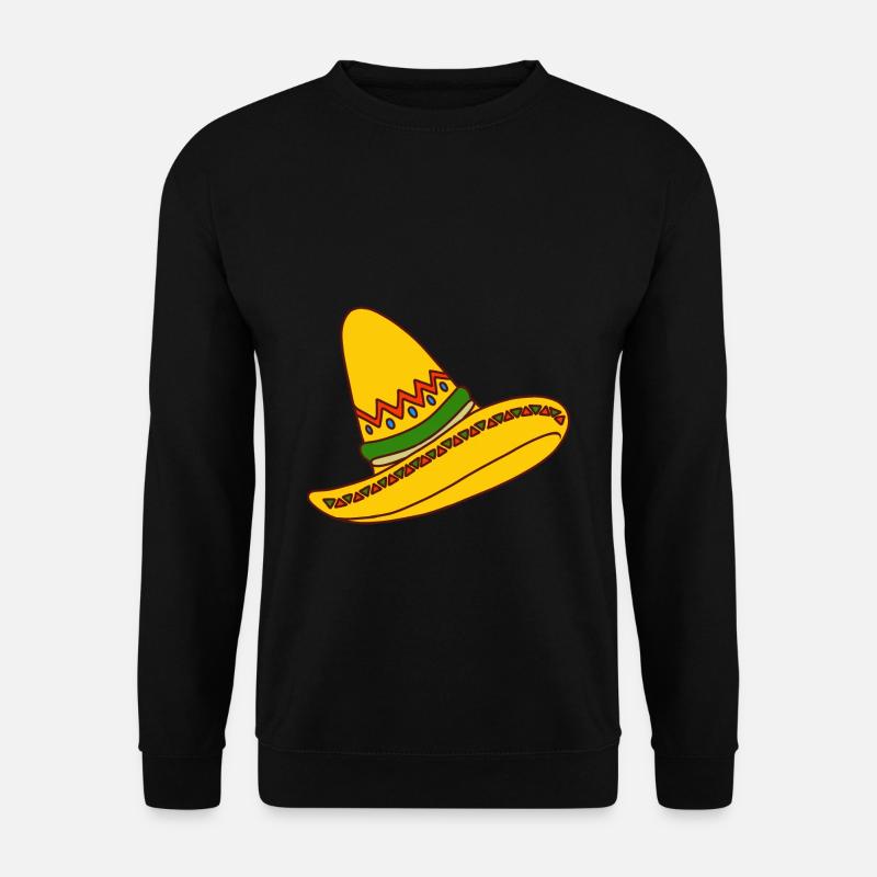 Mexican hat - Unisex Sweatshirt - black