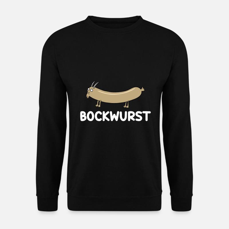 Bockwurst - Unisex Pullover - Schwarz