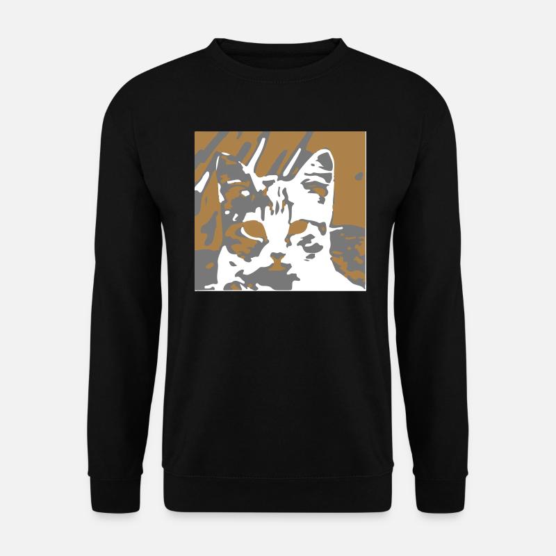 unsere kleine Katze - Unisex Pullover - Schwarz