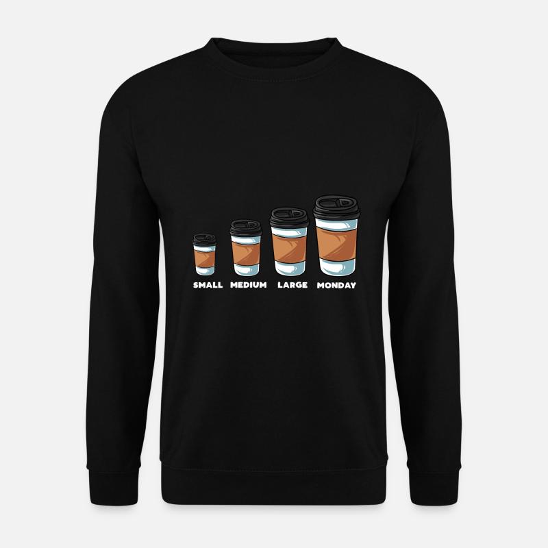 Coffee Monday - Unisex Pullover - Schwarz