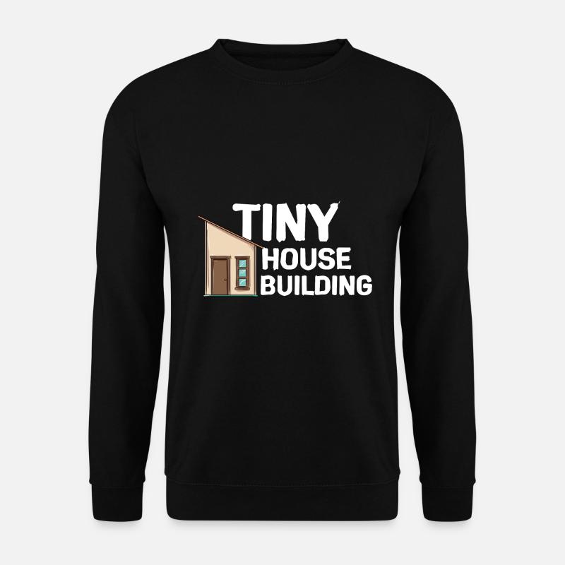 Tiny House - Unisex Pullover - Schwarz