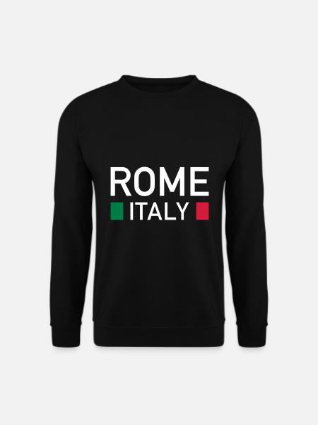 Rome, Italy (two squares) - Unisex Sweatshirt - black