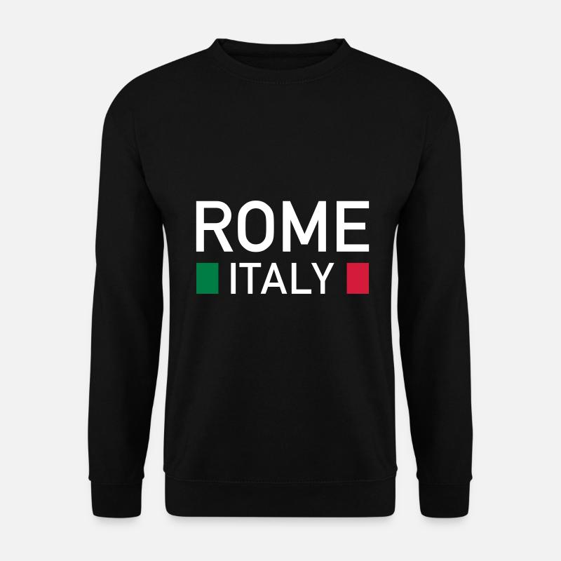 Rome, Italy (two squares) - Unisex Sweatshirt - black
