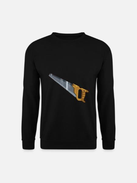 Säge - Unisex Pullover - Schwarz