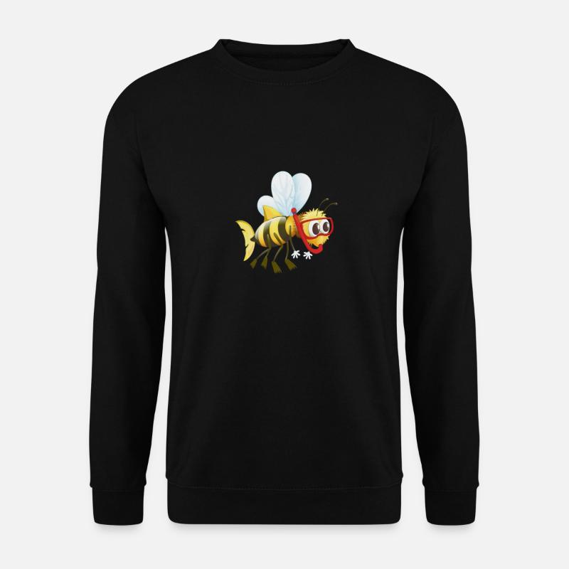 California Bumblebee Fish - Unisex Sweatshirt - black