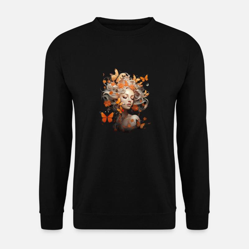 Magische Schmetterlingsfee Schmetterlinge - Unisex Pullover - Schwarz