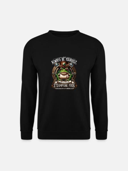 Toad in Steampunk Costume - Unisex Sweatshirt - black