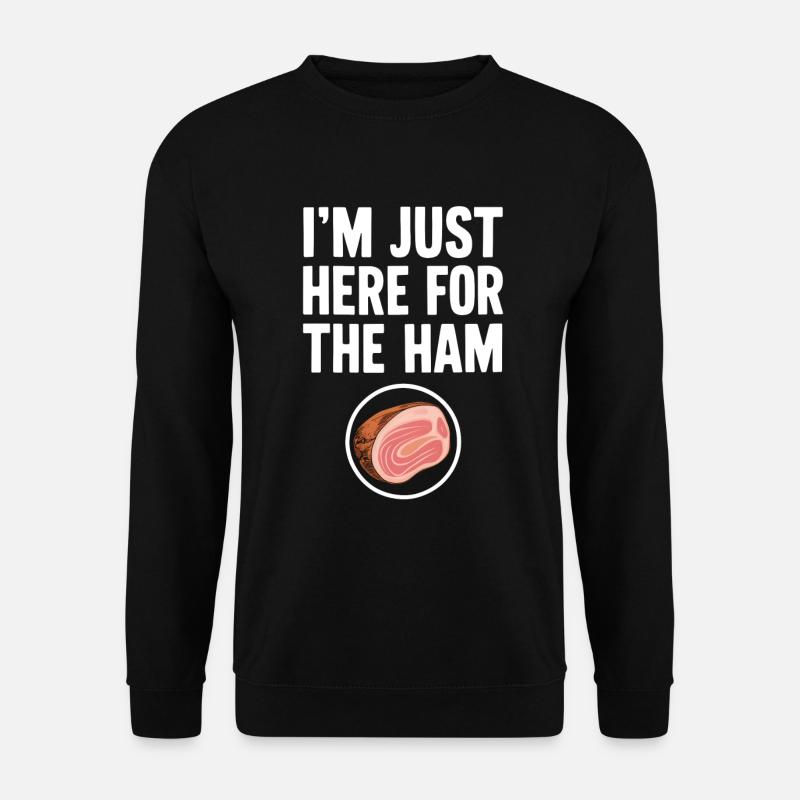 Schinken - Unisex Pullover - Schwarz