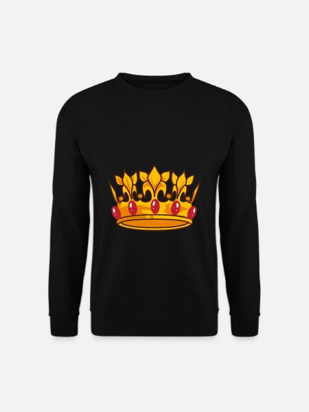 Crown - Unisex Sweatshirt - black