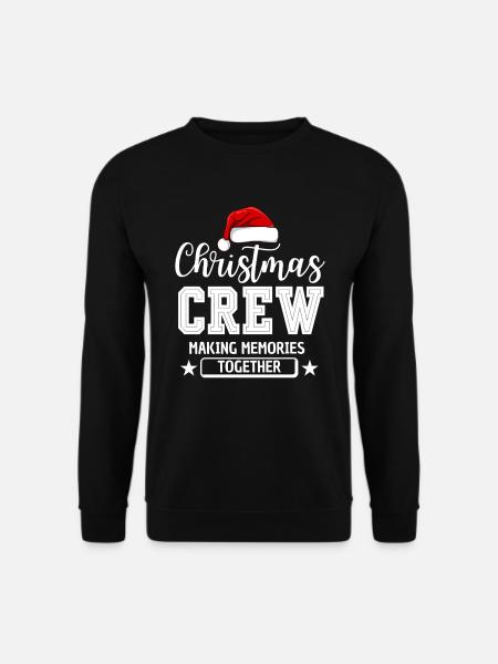 CHRISTMAS CREW - Unisex Sweatshirt - black