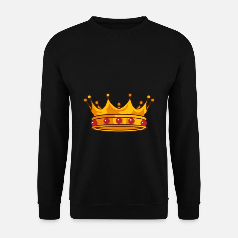 Golden Crown - Unisex Sweatshirt - black