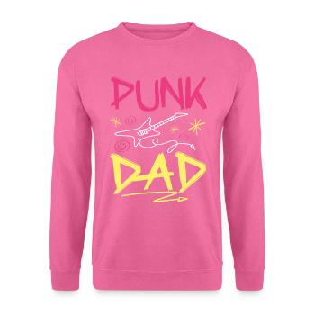 Papa Punkrock - Unisex Pullover - Pink - Vorne