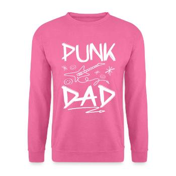 Papa Punkrock - Unisex Pullover - Pink - Vorne
