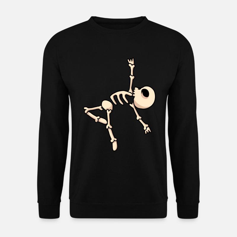 Tänzer Skelett - Unisex Pullover - Schwarz