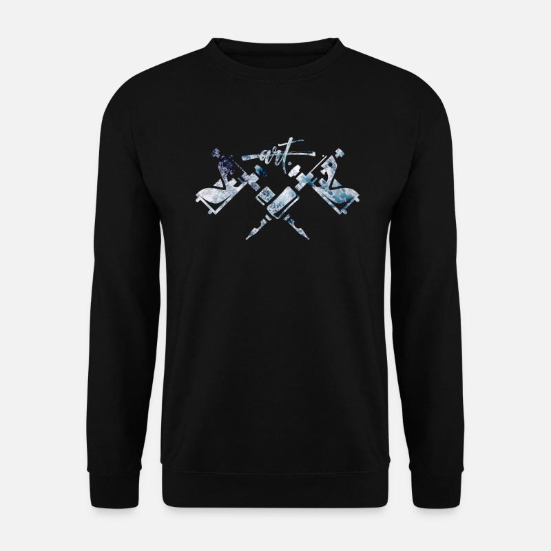 Tattoo ist Kunst - Unisex Pullover - Schwarz