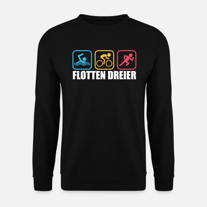 Triathlon - Unisex Sweatshirt - black