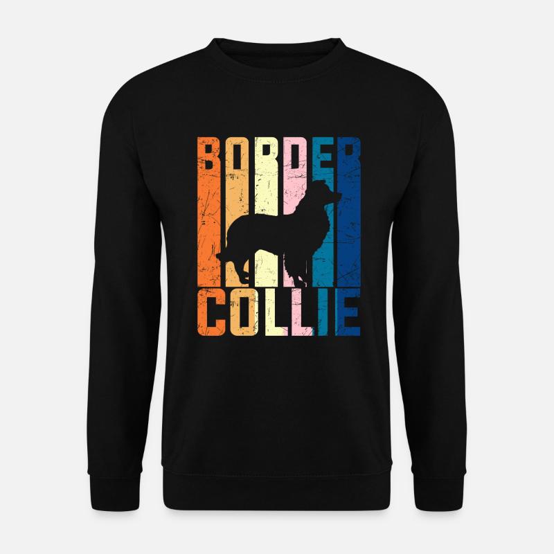 Border Collie - Sweat-shirt Unisexe - noir