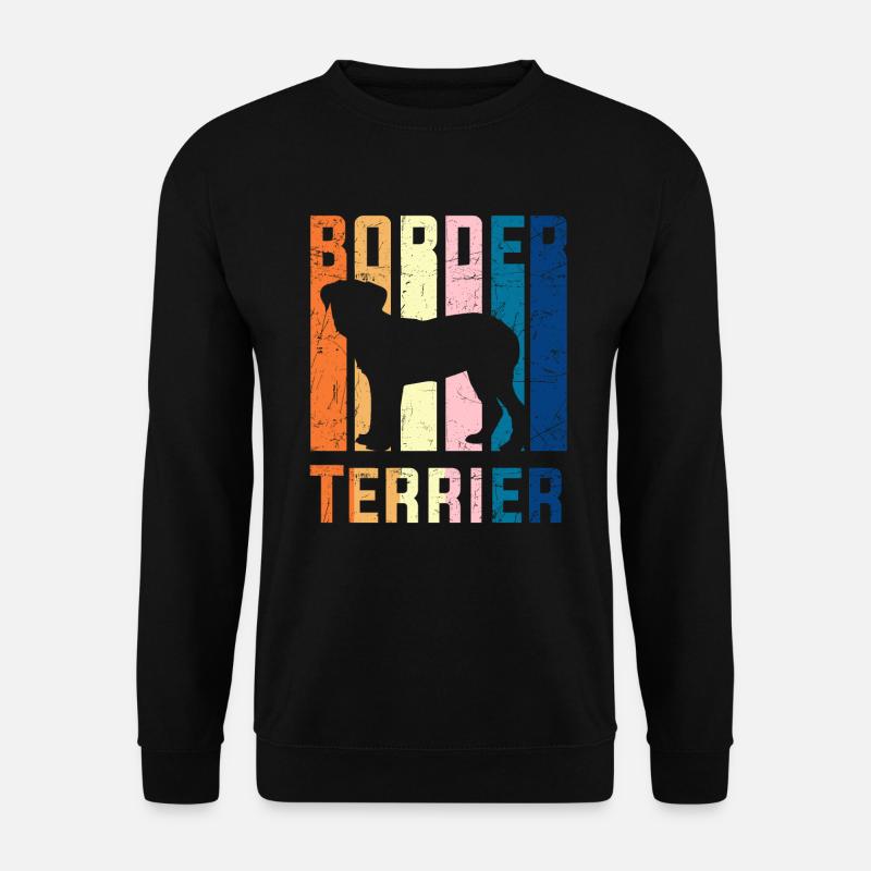 Border Terrier - Sweat-shirt Unisexe - noir