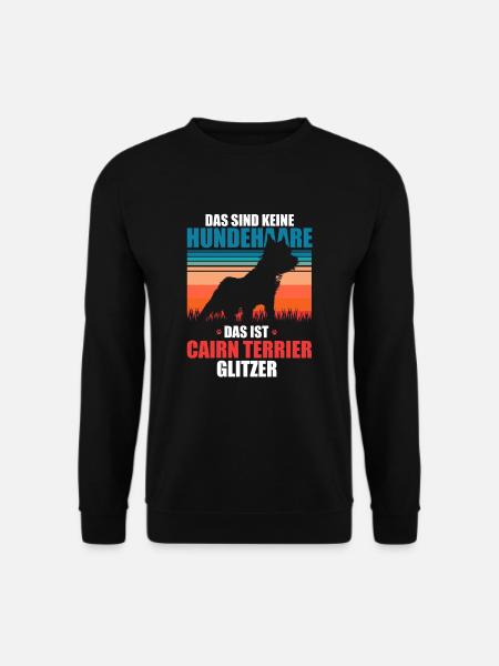 Cairn Terrier - Unisex Pullover - Schwarz