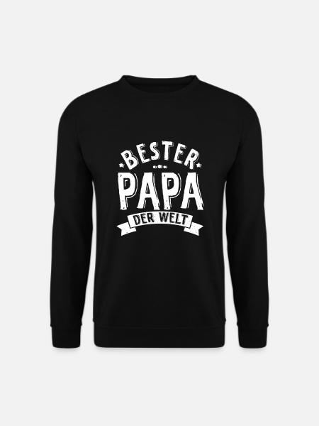 Bester Papa - Unisex Pullover - Schwarz
