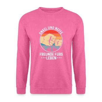 Onkel & Neffe - Unisex Pullover - Pink - Vorne