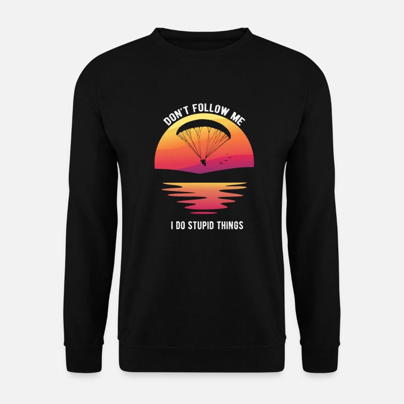 Base Jumping - Unisex Sweatshirt - black