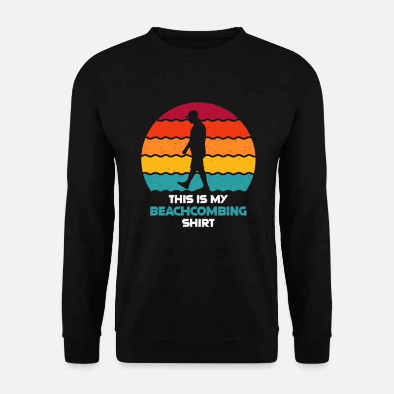Beachcombing - Unisex Pullover - Schwarz