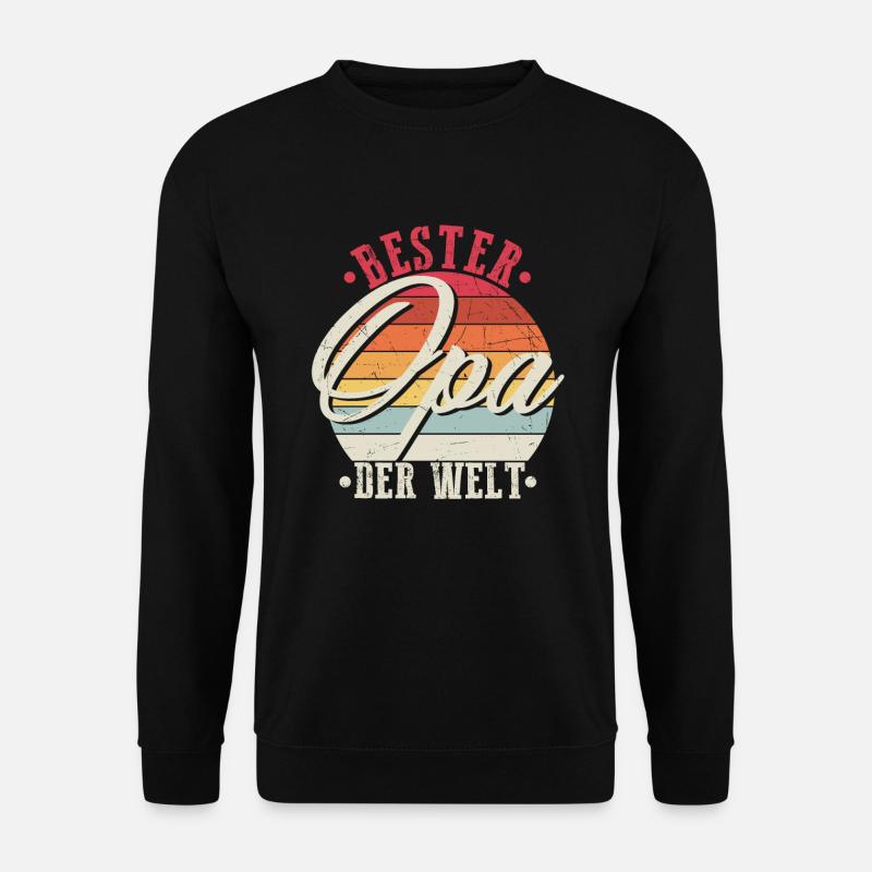 Bester Opa - Unisex Pullover - Schwarz