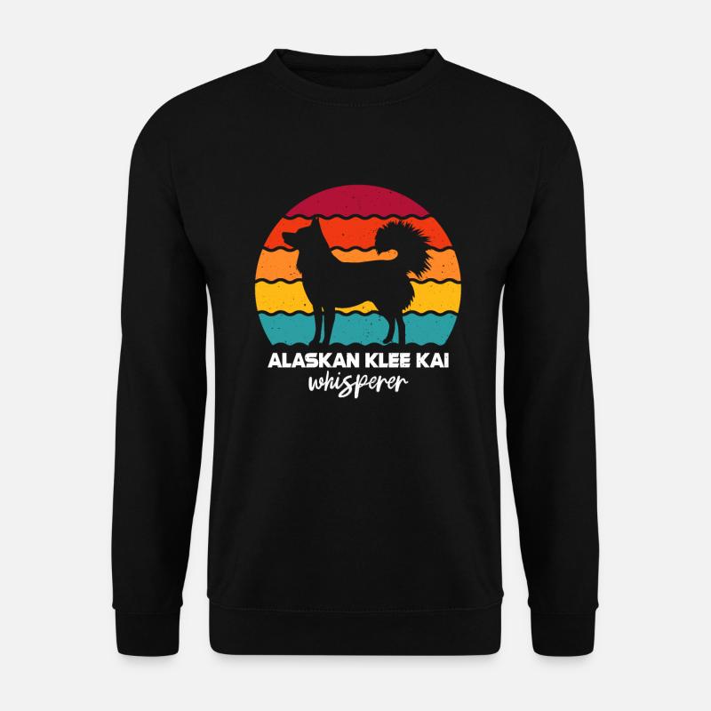 Alaskan Klee Kai - Unisex Pullover - Schwarz