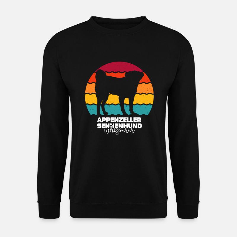 Appenzeller Sennenhund - Unisex Pullover - Schwarz