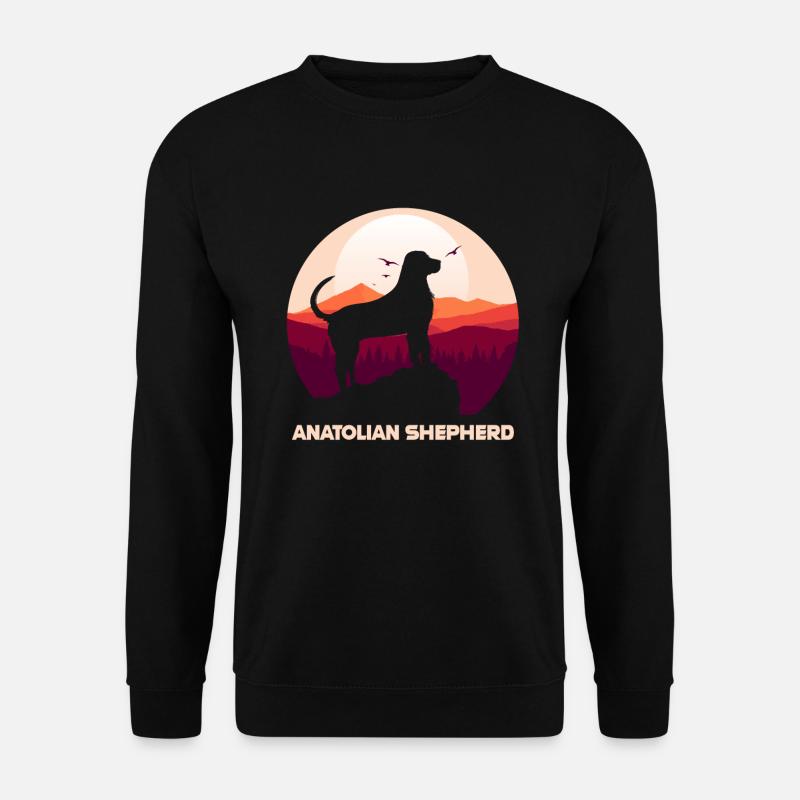 Chien de berger d’Anatolie - Sweat-shirt Unisexe - noir